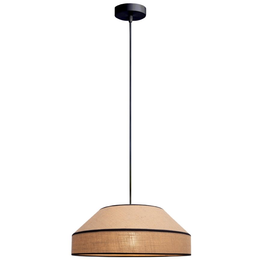 Luster na sajli MANISO 1xE27/60W/230V pr. 45 cm bež