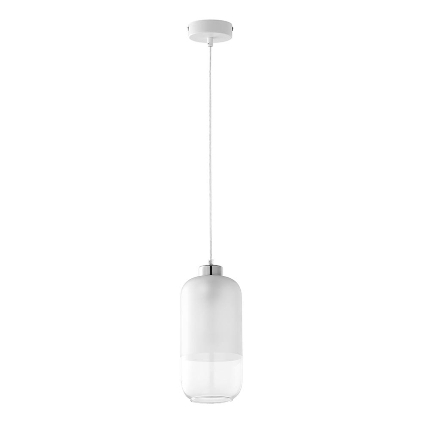 Luster na sajli MARCO 1xE27/60W/230V bela