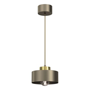 Luster na sajli MARTI 1xE27/15W/230V mesing/zlatna