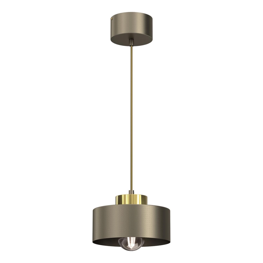 Luster na sajli MARTI 1xE27/15W/230V mesing/zlatna