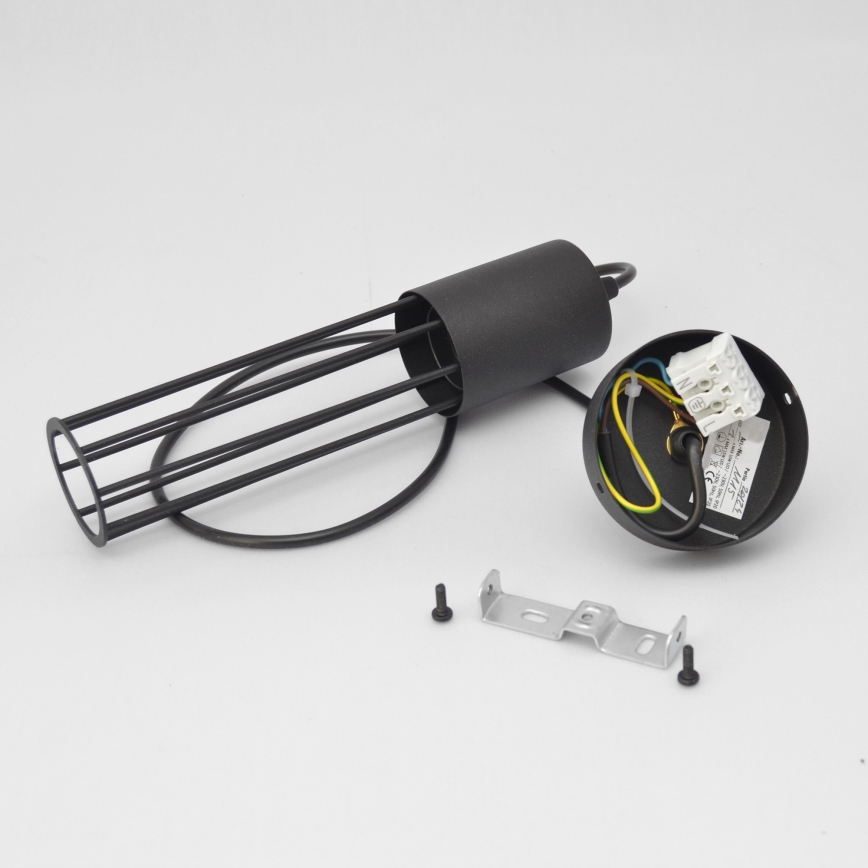 Luster na sajli MELODY 1xE27/15W/230V crno