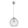 Luster na sajli MERCURE 1xE27/15W/230V sivo