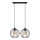 Luster na sajli MERCURE 2xE27/15W/230V