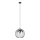 Luster na sajli MERCURE 3xE27/15W/230V pr. 40 cm crno