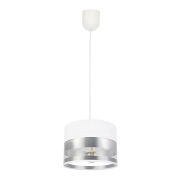 Luster na sajli MILO 1xE27/60W/230V srebrno