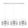 Luster na sajli MILO 3xE27/60W/230V srebrno