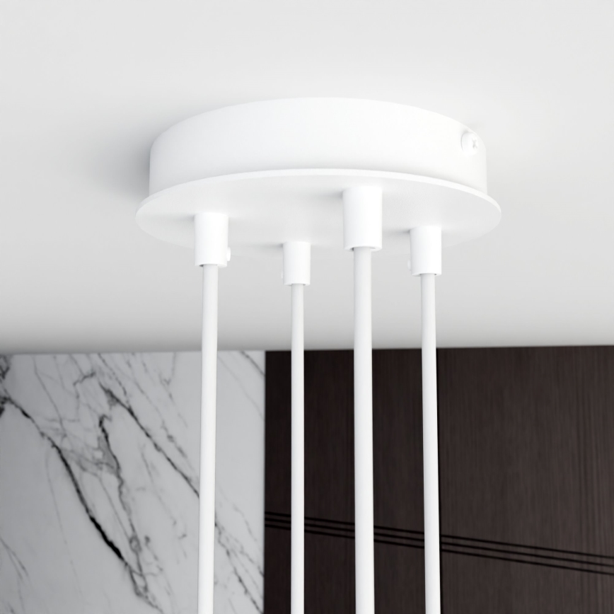 Luster na sajli MODUS 4xGX53/10W/230V bela