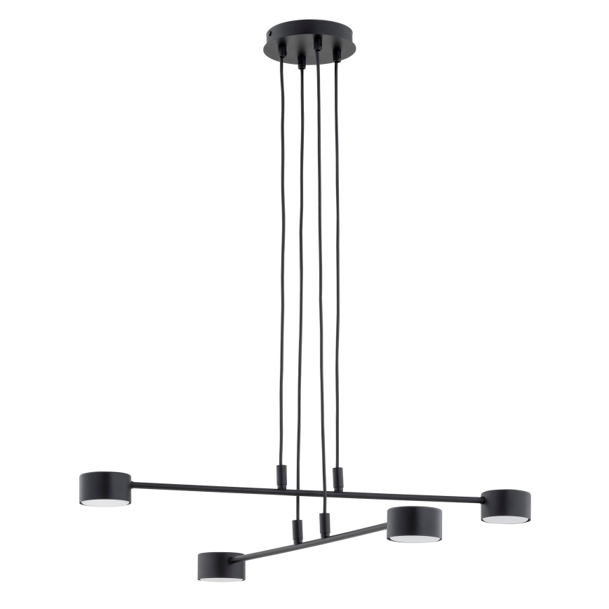 Luster na sajli MODUS 4xGX53/10W/230V crno