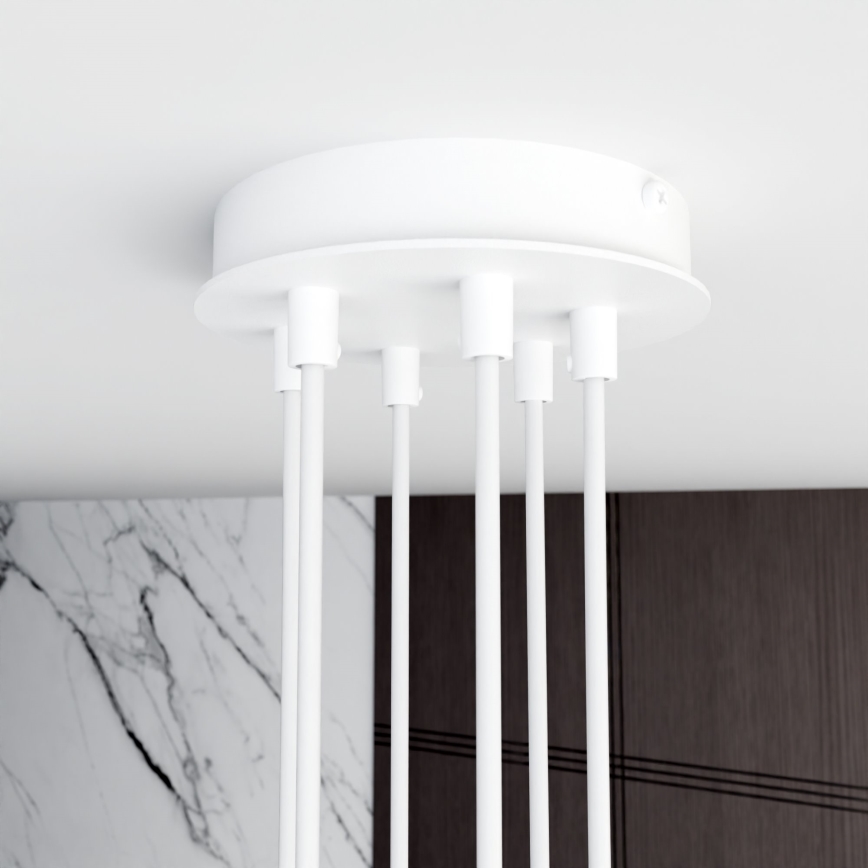 Luster na sajli MODUS 6xGX53/10W/230V bela