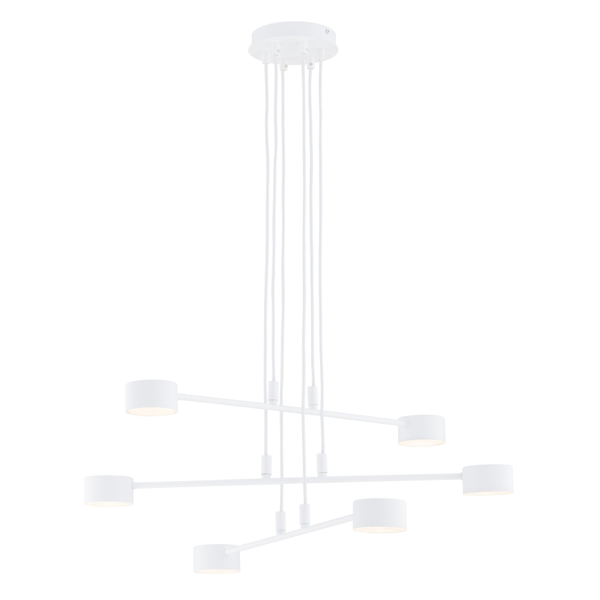 Luster na sajli MODUS 6xGX53/10W/230V bela