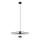 Luster na sajli MONTANA 1xE27/15W/230V pr. 45 cm crno