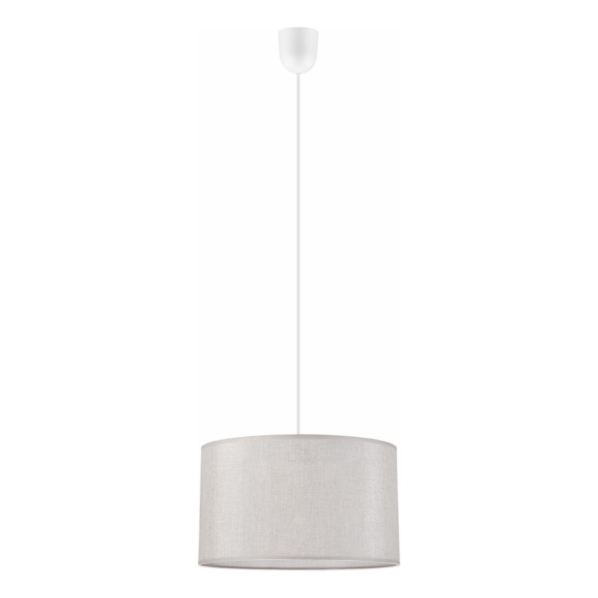 Luster na sajli MONTE 1xE27/60W/230V srebrno