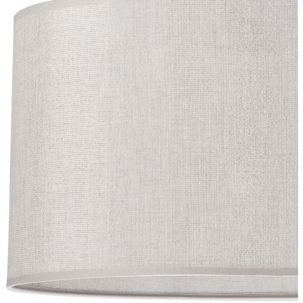 Luster na sajli MONTE 1xE27/60W/230V srebrno