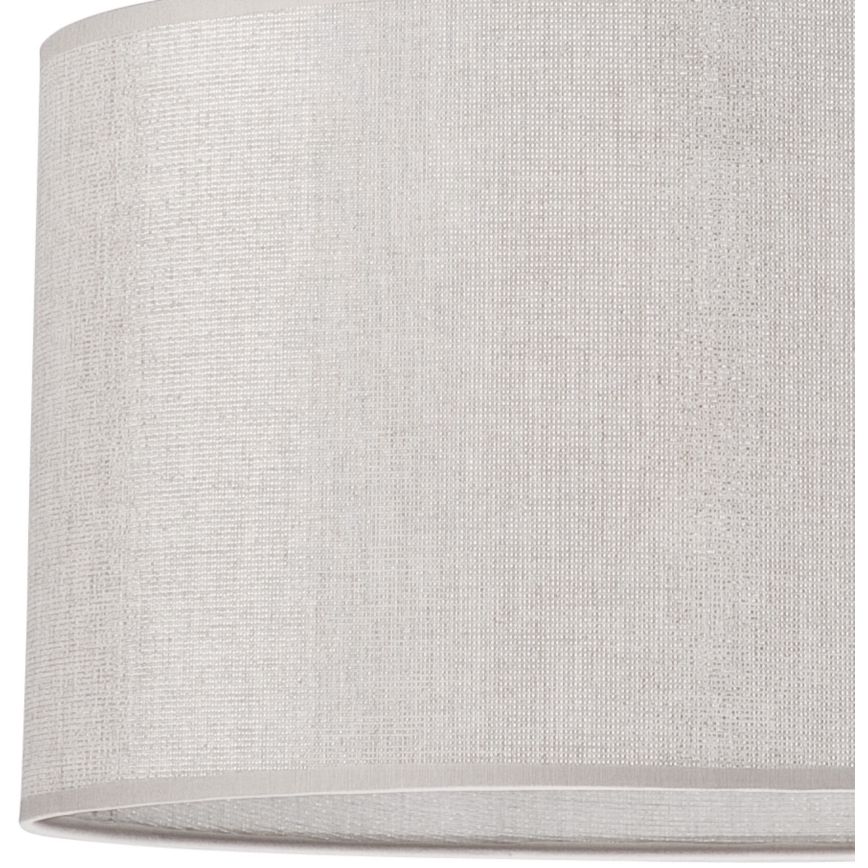 Luster na sajli MONTE 1xE27/60W/230V srebrno