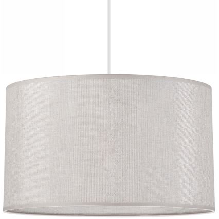 Luster na sajli MONTE 1xE27/60W/230V srebrno