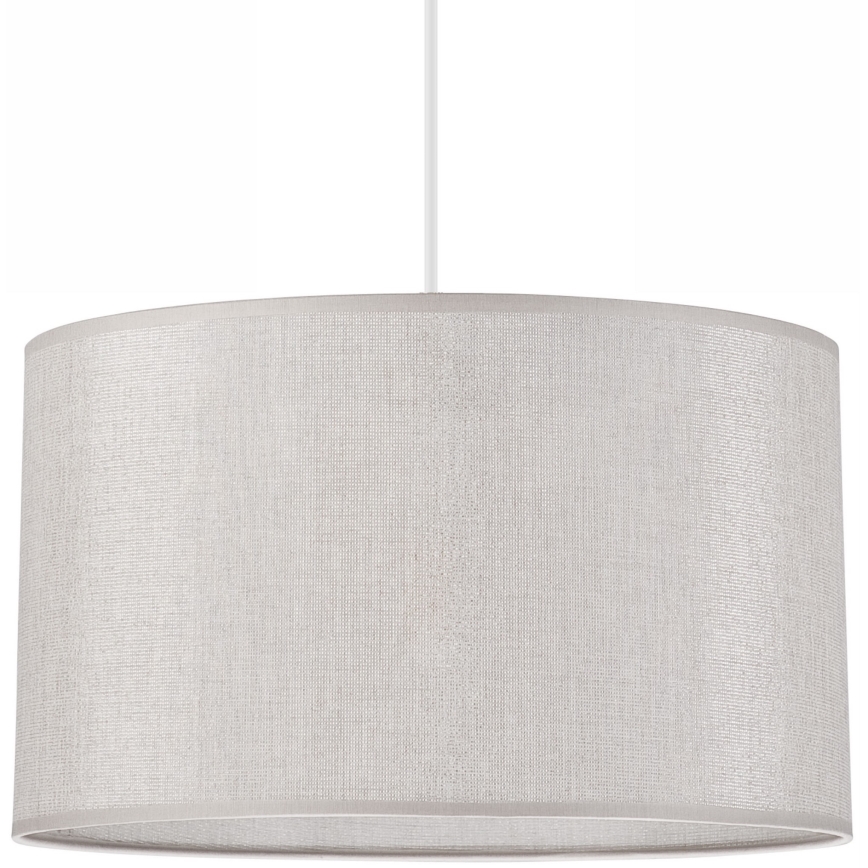 Luster na sajli MONTE 1xE27/60W/230V srebrno