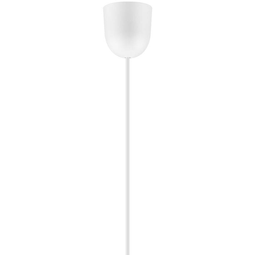 Luster na sajli MONTE 1xE27/60W/230V srebrno