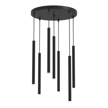 Luster na sajli MONZA 7xG9/8W/230V crno