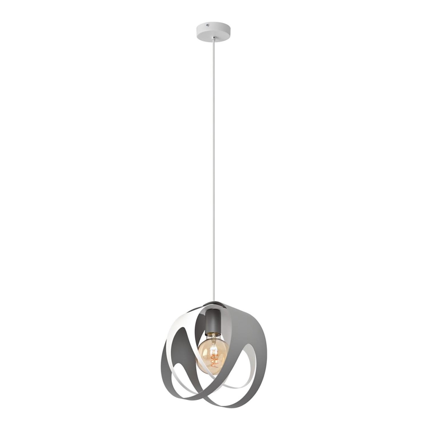 Luster na sajli MOONLIGHT 1xE27/15W/230V sivo