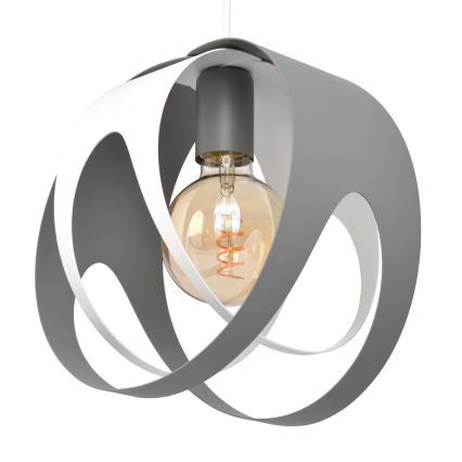 Luster na sajli MOONLIGHT 1xE27/15W/230V sivo