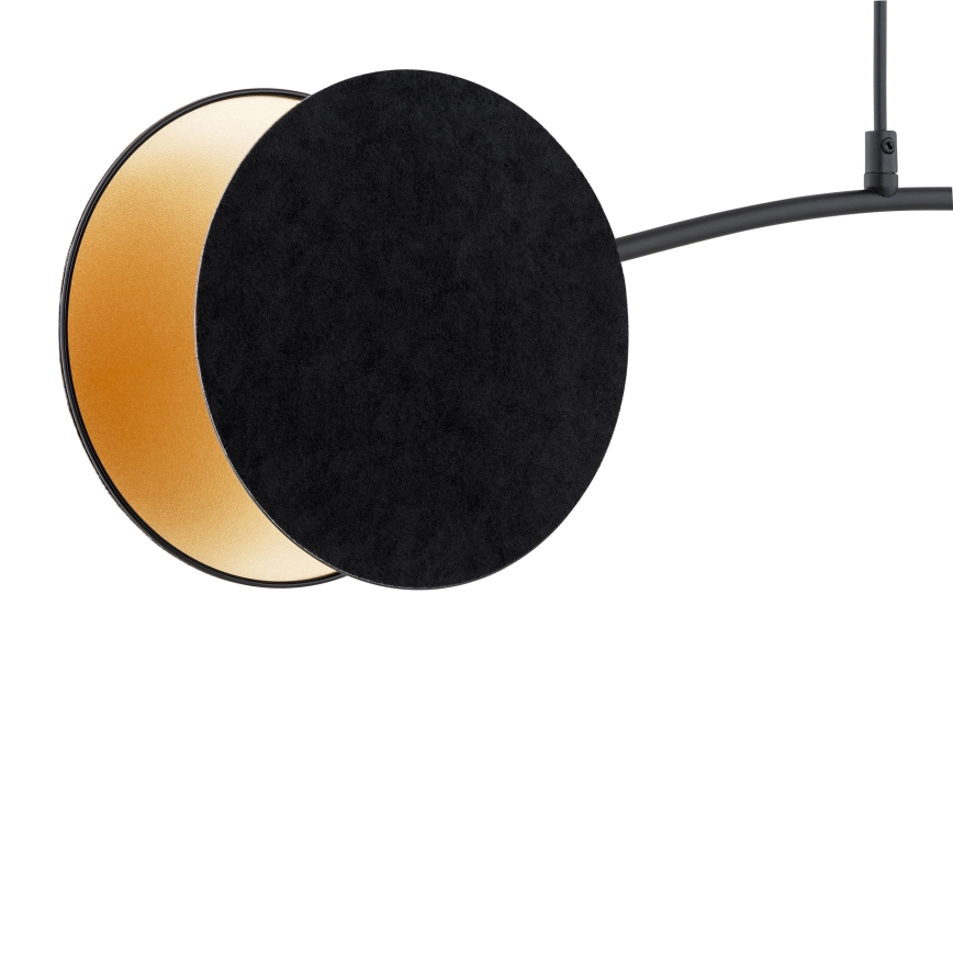 Luster na sajli MOTIF 2xE27/15W/230V crno