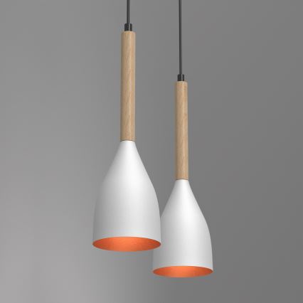 Luster na sajli MUZA 2xE27/60W/230V