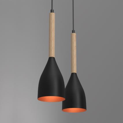 Luster na sajli MUZA 2xE27/60W/230V