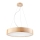 Luster na sajli NATURAL 3xE27/60W/230V ø 47 cm bor