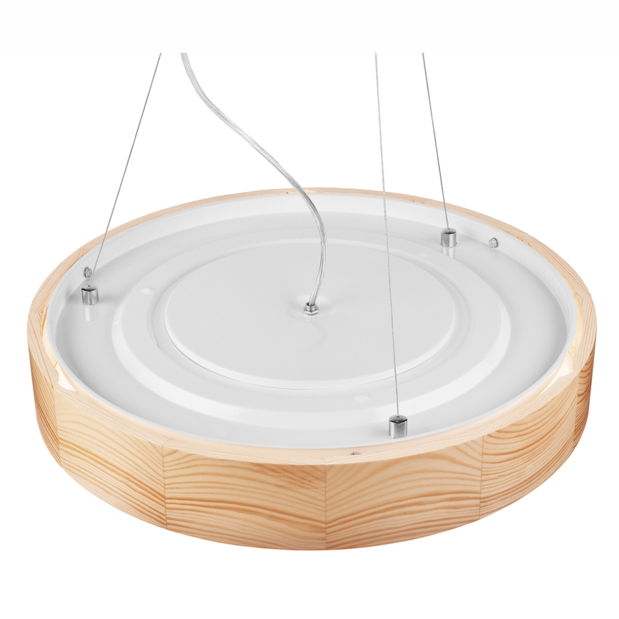 Luster na sajli NATURAL 3xE27/60W/230V ø 47 cm bor