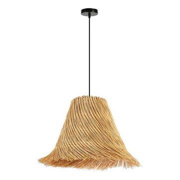 Luster na sajli NATURALEZA 1xE27/40W/230V pr. 45 cm ratan