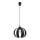 Luster na sajli NEWTON 1xE27/15W/230V crno