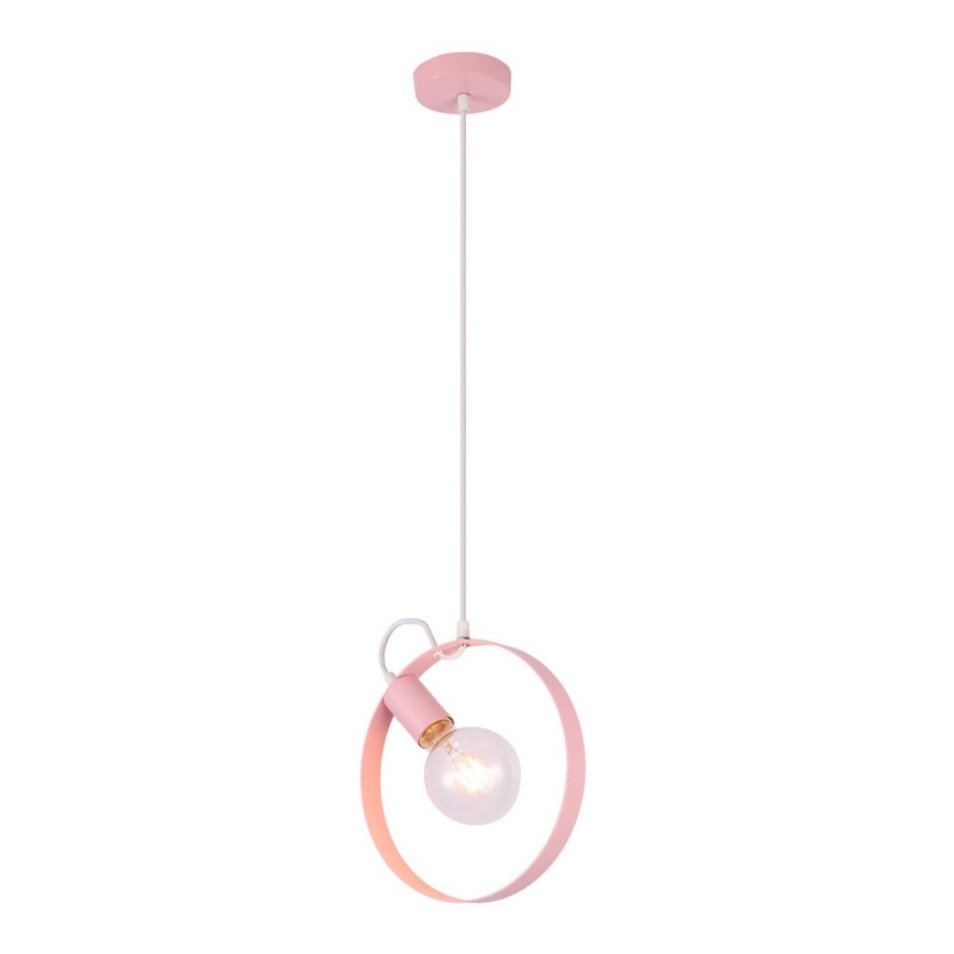 Luster na sajli NEXO 1xE27/40W/230V roze