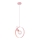 Luster na sajli NEXO 1xE27/40W/230V roze