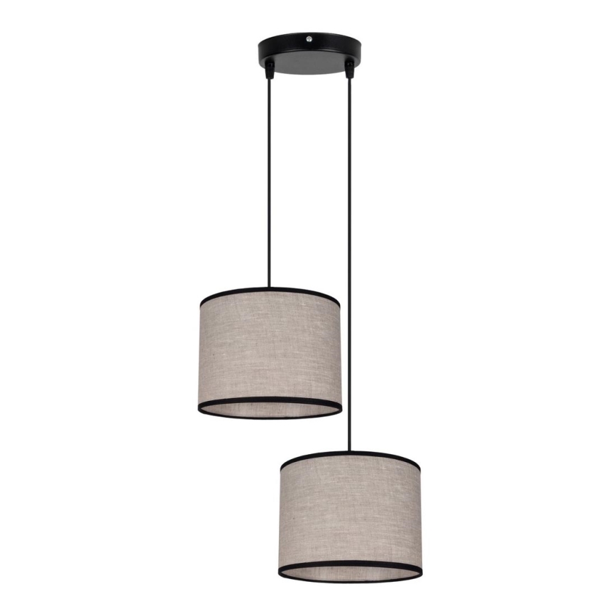 Luster na sajli NEXO 2xE27/60W/230V pr. 22 cm