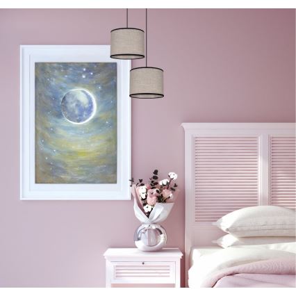 Luster na sajli NEXO 2xE27/60W/230V pr. 22 cm