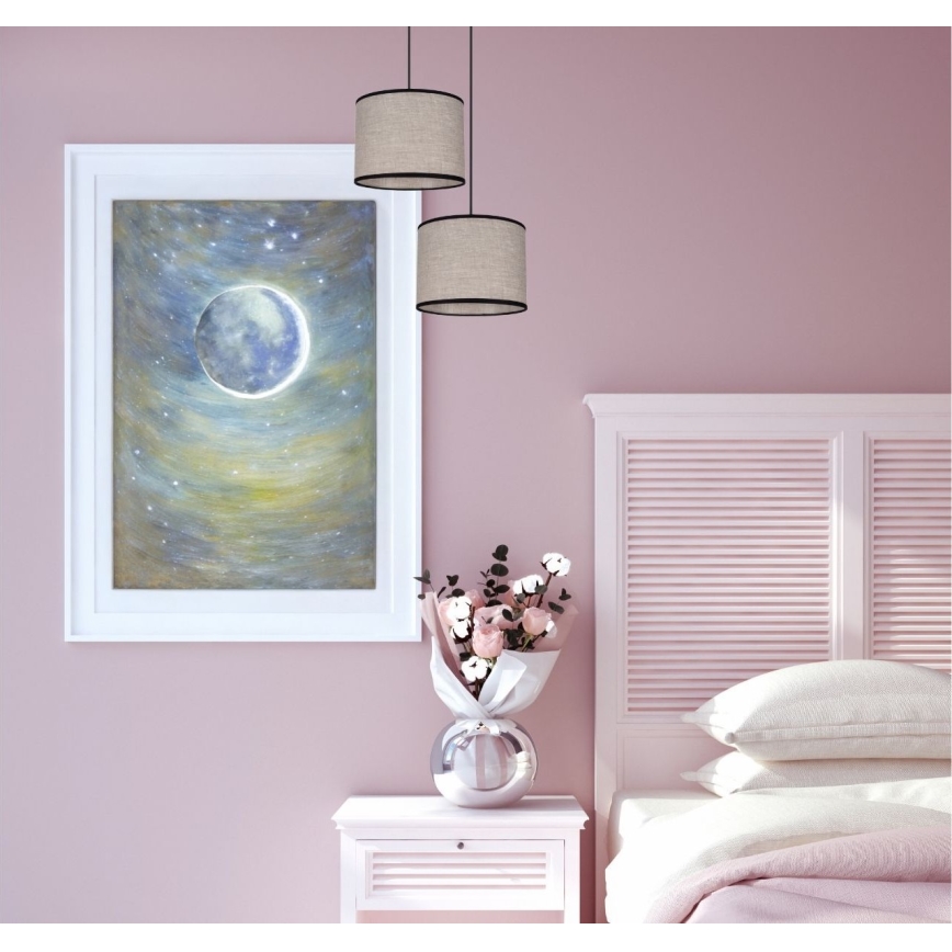 Luster na sajli NEXO 2xE27/60W/230V pr. 22 cm