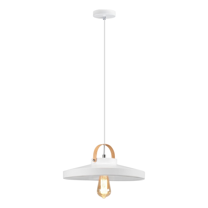 Luster na sajli NEXT 1xE27/60W/230V bela