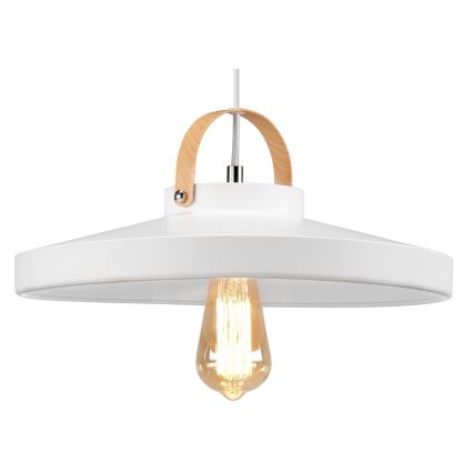 Luster na sajli NEXT 1xE27/60W/230V bela
