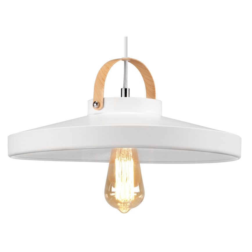 Luster na sajli NEXT 1xE27/60W/230V bela