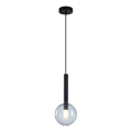 Luster na sajli NIKO 1xG9/9W/230V pr. 15 cm crno