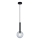 Luster na sajli NIKO 1xG9/9W/230V pr. 15 cm crno