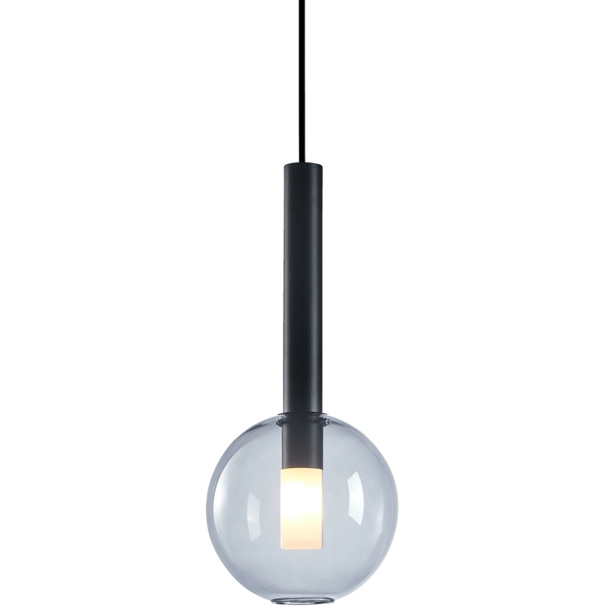 Luster na sajli NIKO 1xG9/9W/230V pr. 15 cm crno