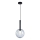 Luster na sajli NIKO 1xG9/9W/230V pr. 20 cm crno