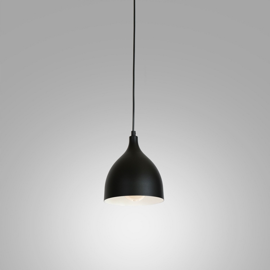 Luster na sajli NOAK 1xE27/15W/230V crno