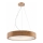 Luster na sajli OAK 3xE27/60W/230V hrast ø 47,5 cm