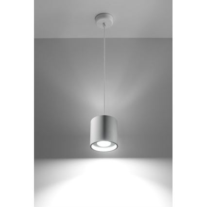 Luster na sajli ORBIS 1 1xGU10/40W/230V bela