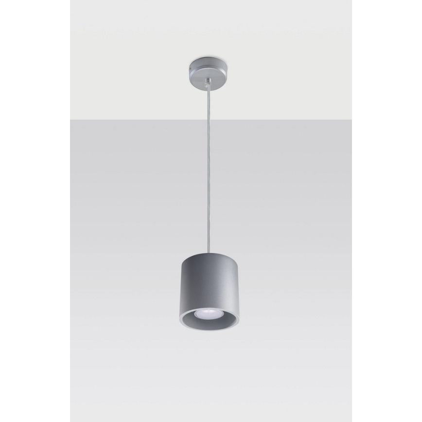 Luster na sajli ORBIS 1 1xGU10/40W/230V sivo