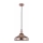 Luster na sajli OXIGEN 1xE27/15W/230V bakrena/roze zlatno