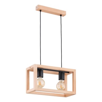 Luster na sajli PAKO 2xE27/15W/230V bež