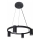 Luster na sajli PARIS 4xGU10/12W/230V crno